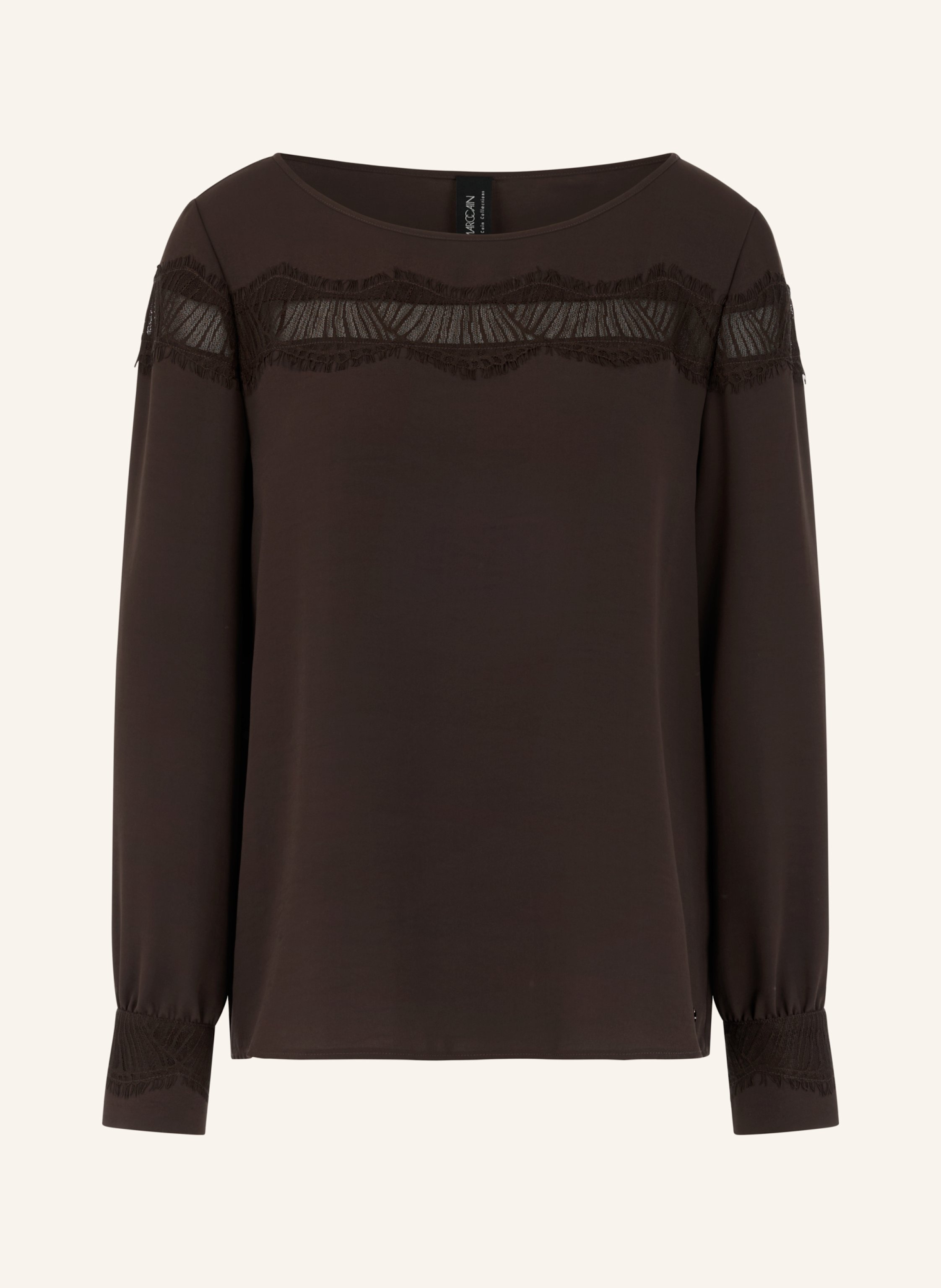 MARC CAIN Blusenshirt mit Spitze