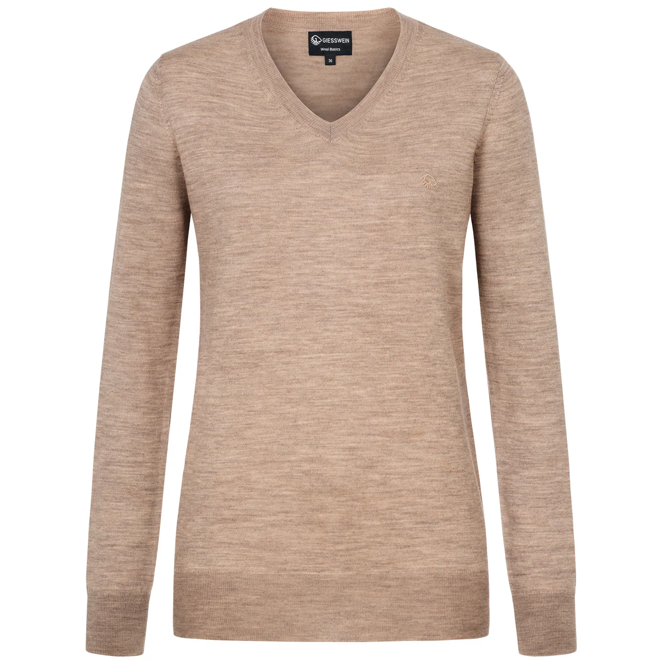 Wollpullover Light V-Ausschnitt Damen