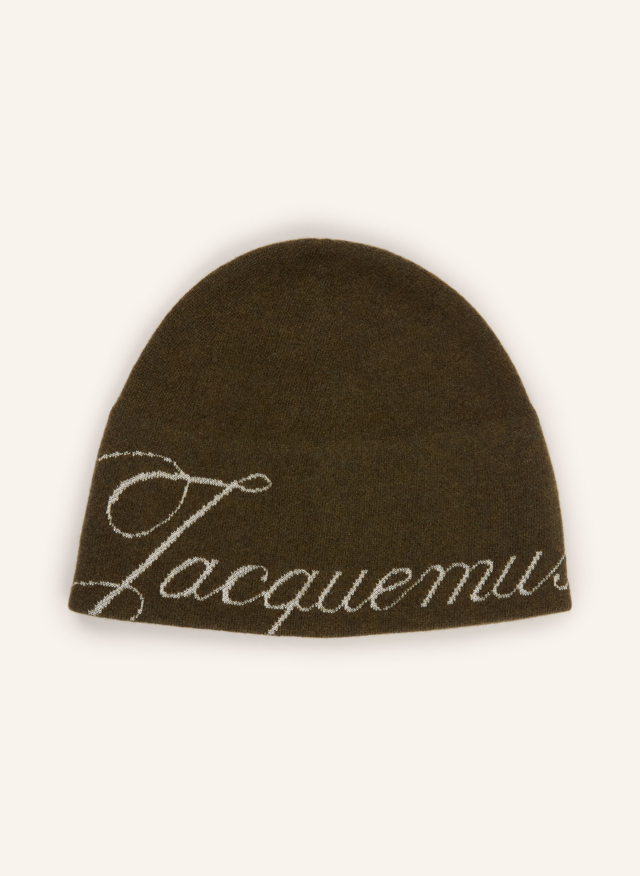 JACQUEMUS Mütze LE BONNET ATELIER mit Merinowolle