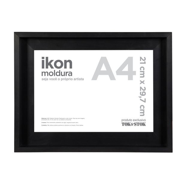MOLDURA A4 21 CM X 29 CM IKON