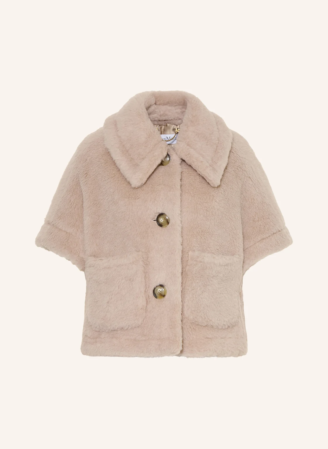 Max Mara Kunstfell-Weste NEW TERZO mit Alpaka