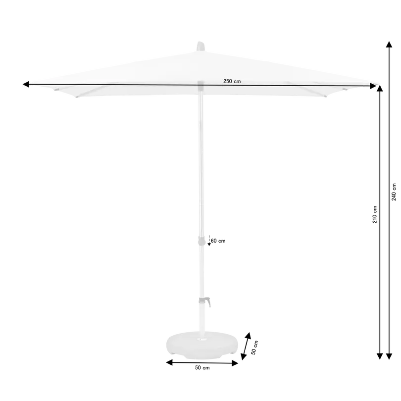 Sonnenschirm Alu Smart