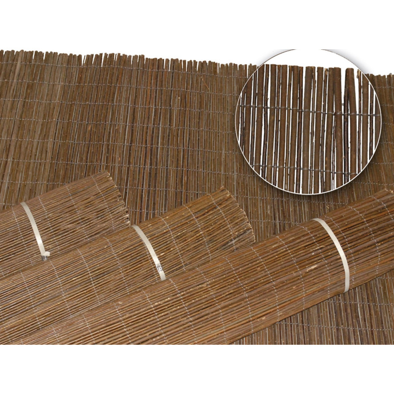 Canisse en osier 1,5 x 3 m