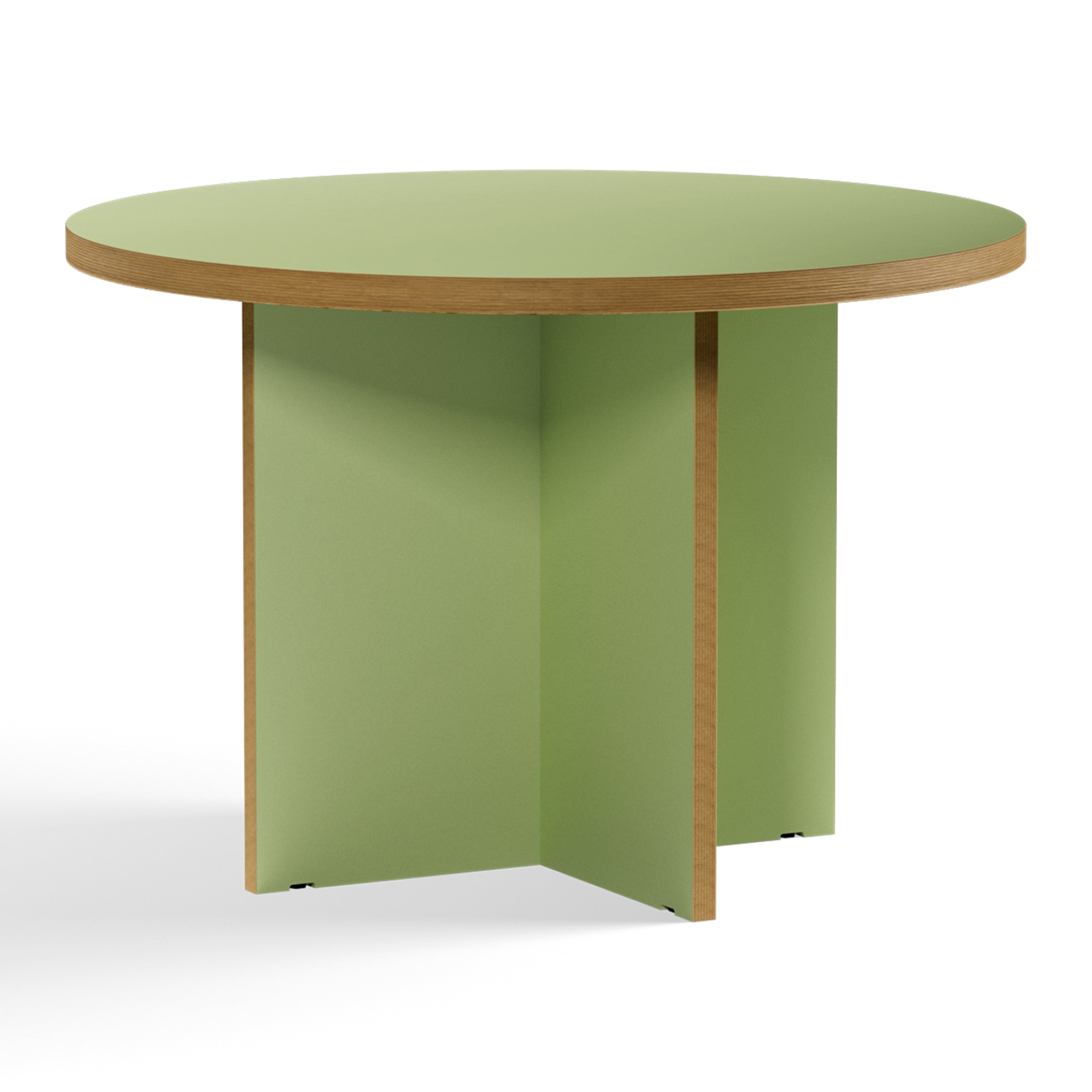 HKliving Dining Table Eettafel - Ø 110 cm - Pistachio