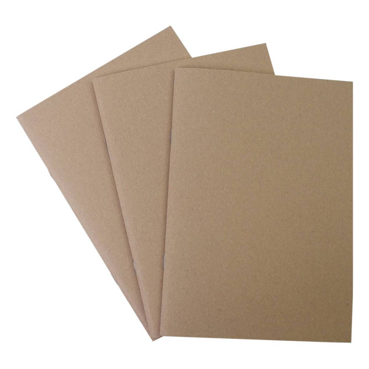 Kraft Sketchbook A5 3 Pack