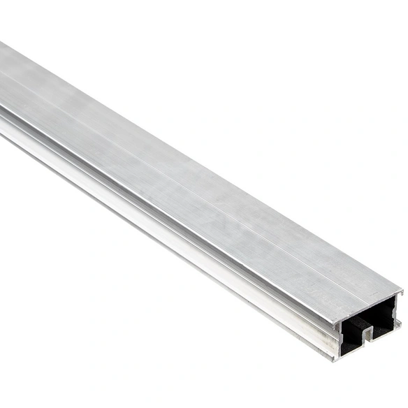 Alu-Profil, BxL: 45 x 2 mm, Aluminium