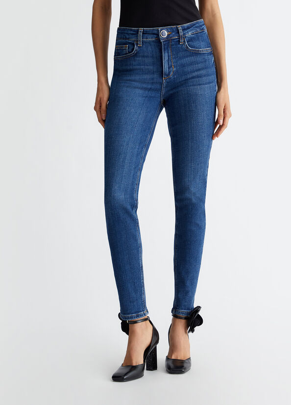 Jeans skinny bottom up