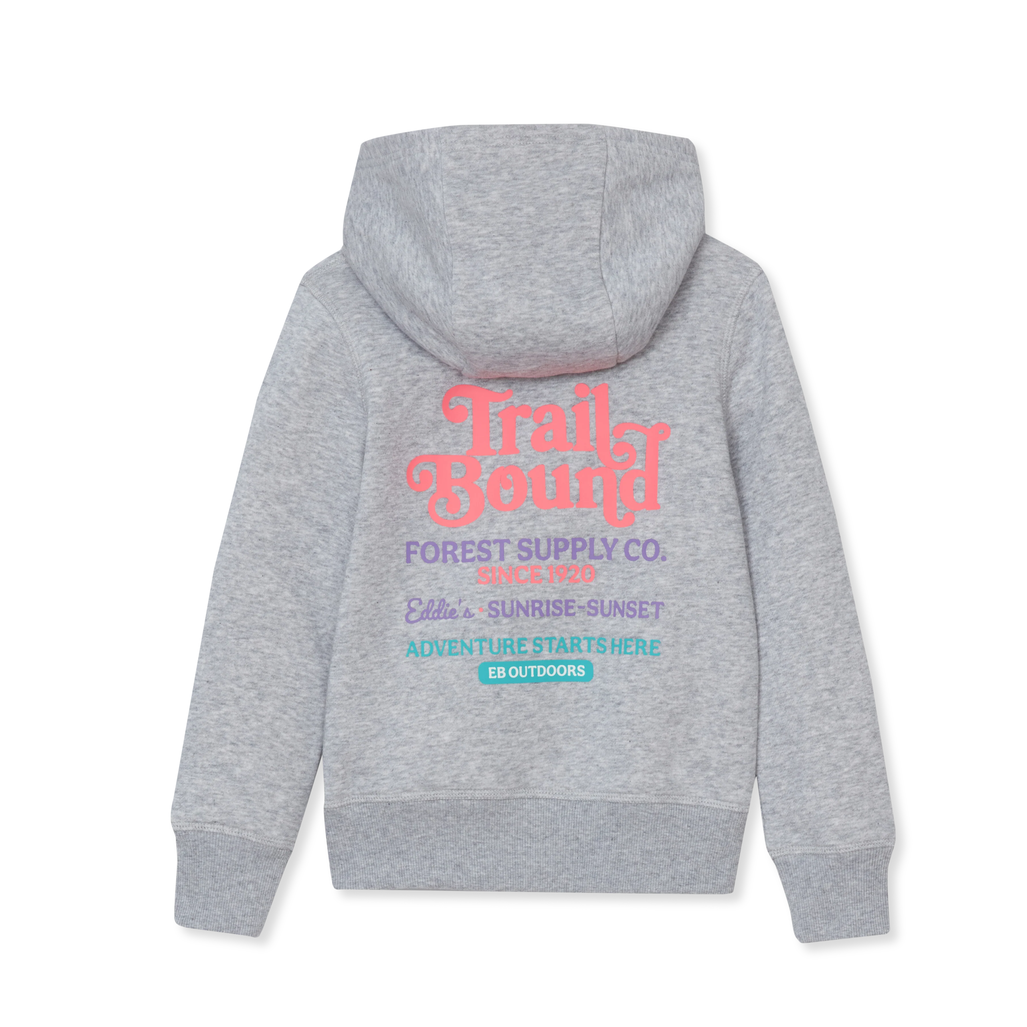 Girls' Camp Fleece Graphic Hoodie