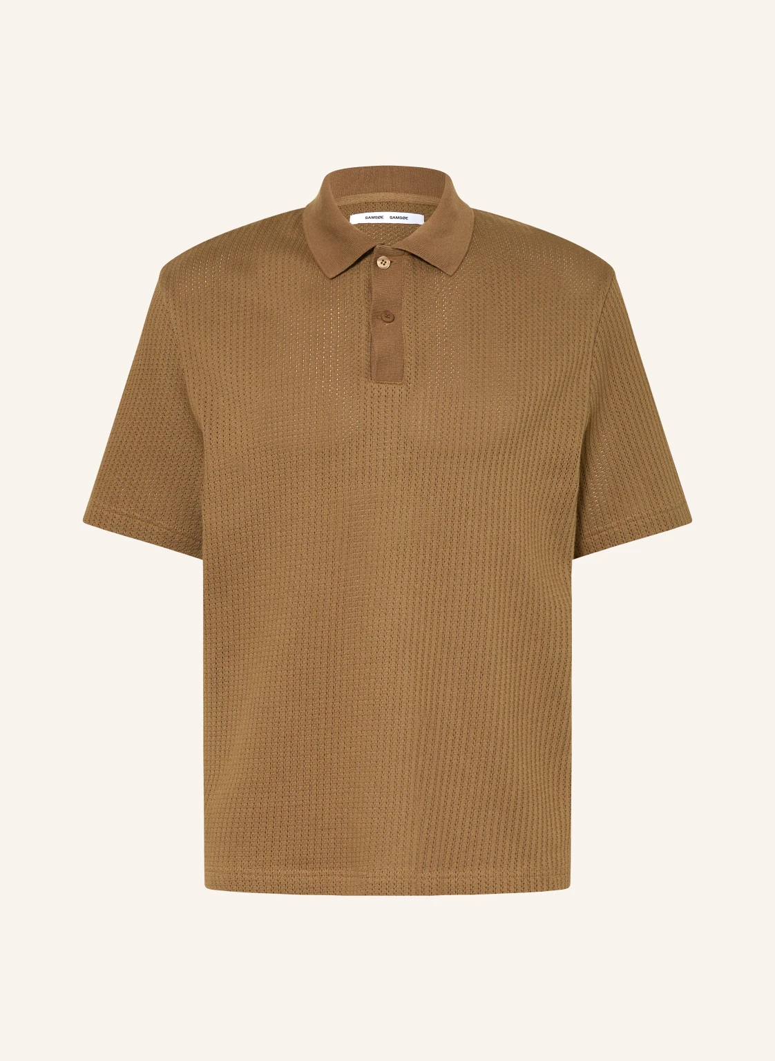 SAMSØE  SAMSØE Strick-Poloshirt SAJASE