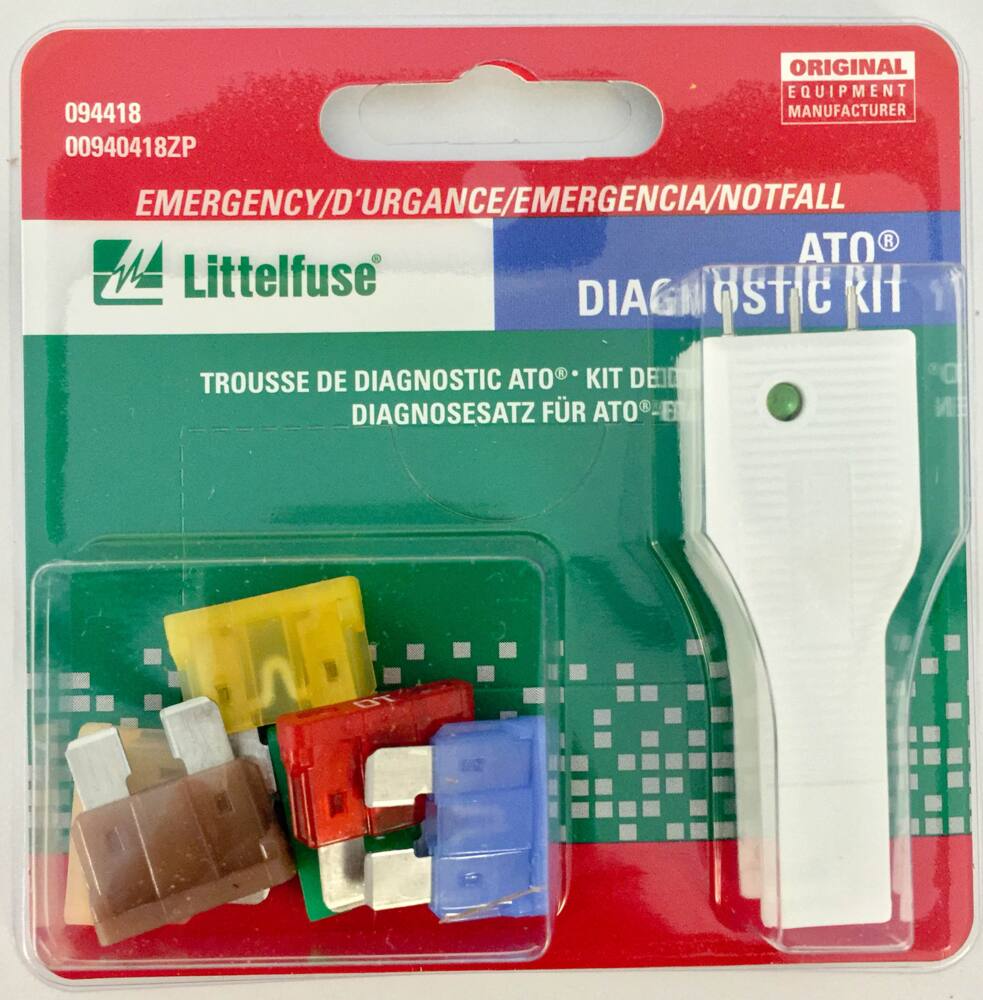 Littelfuse Emergency ATO Diagnostic Kit, 7-pc