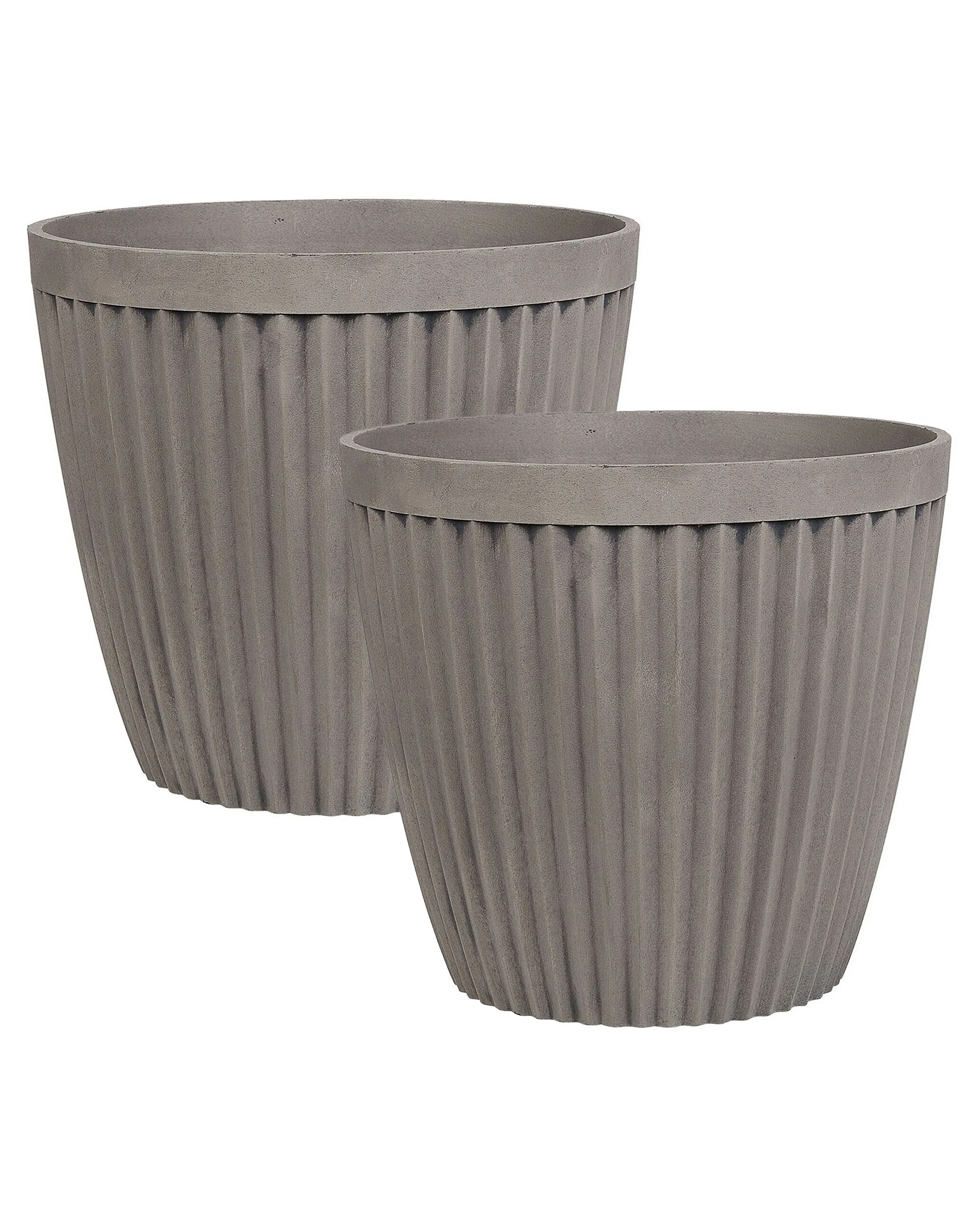 Plant Pot POKA 36 cm Taupe