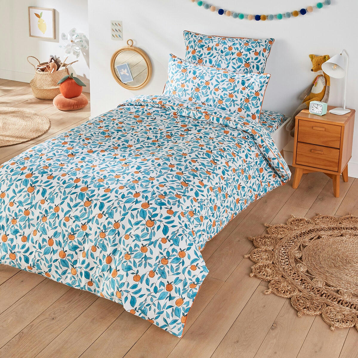 Drap-housse coton lavé, Marseillette
