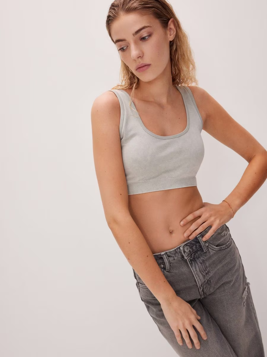 Short Top With Stripes