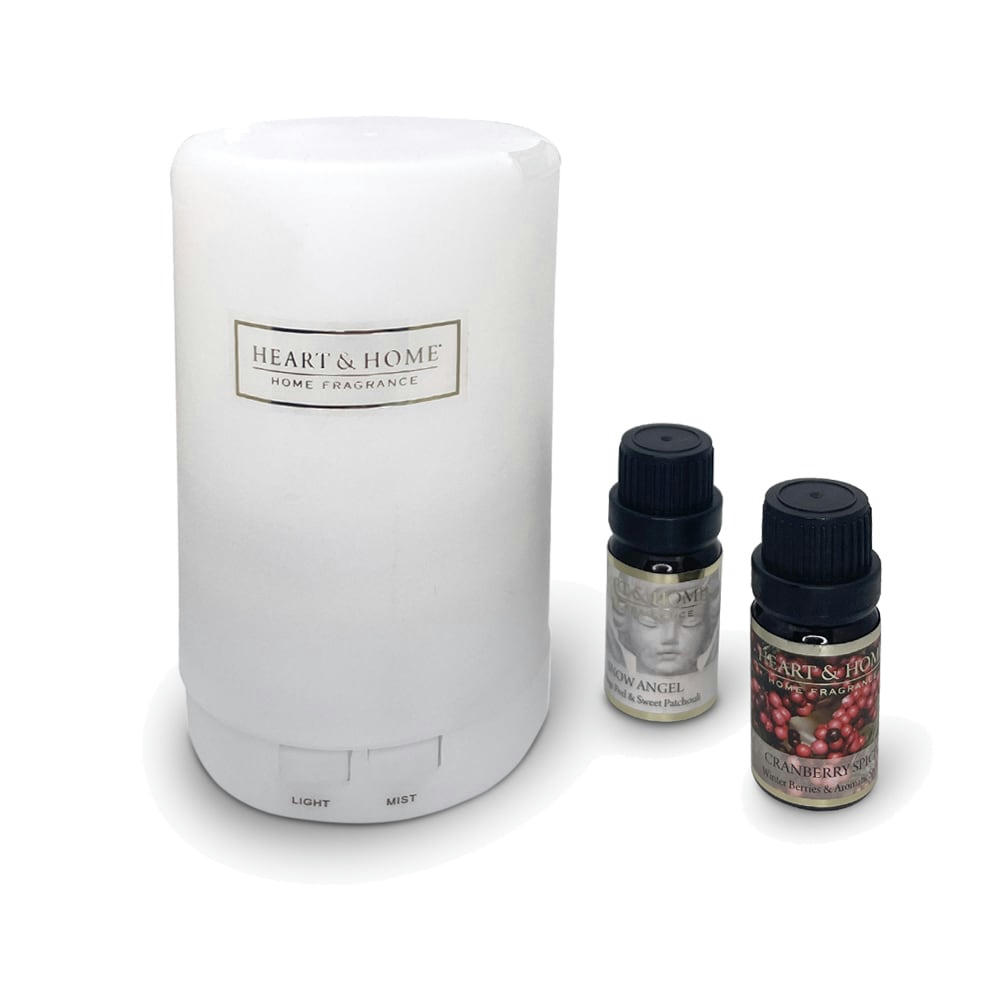 - Coffret cadeau diffuseurs d'arômes Heart and Home