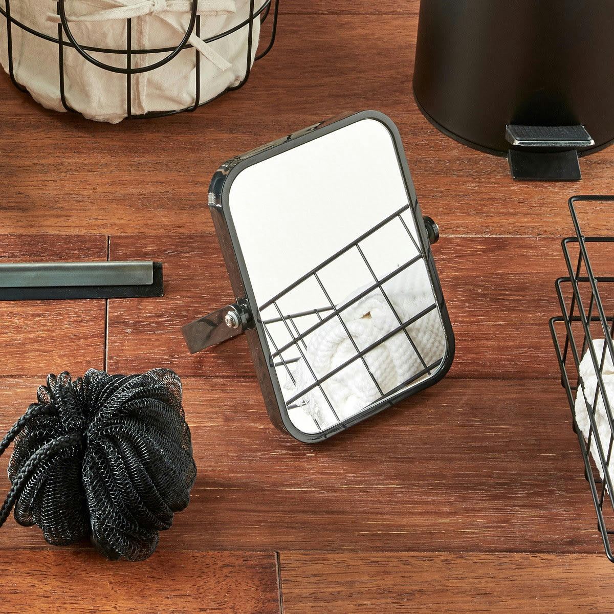 CLASSY - Miroir en polystyrène anthracite