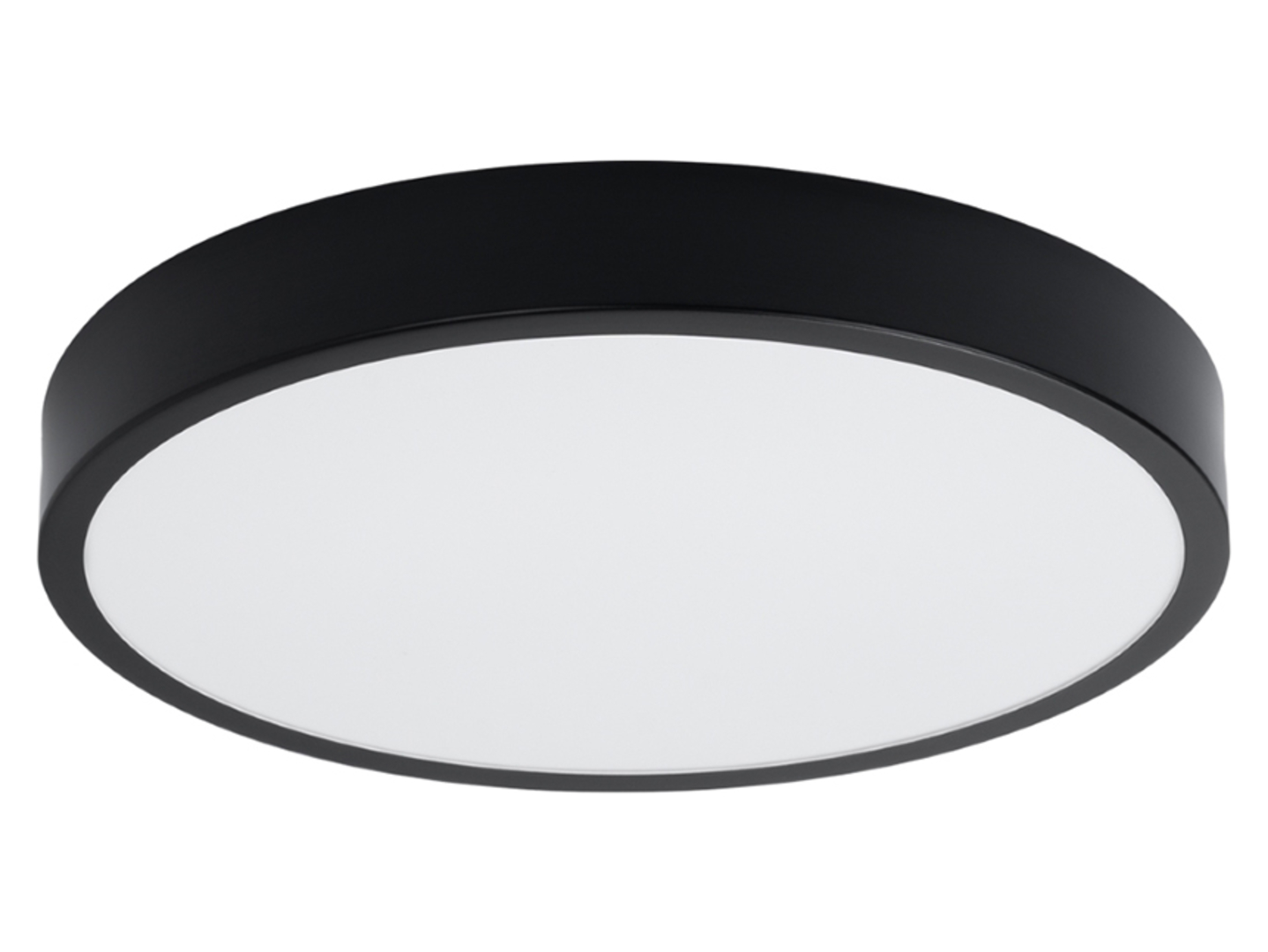 Plafon Onyx LED 50 cm aluminiowy czarny