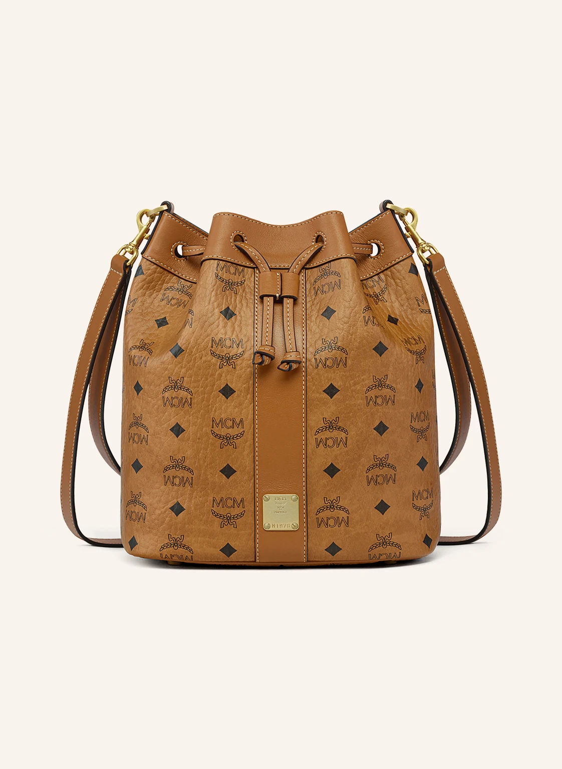 MCM Beuteltasche DESSAU MEDIUM mit Pouch