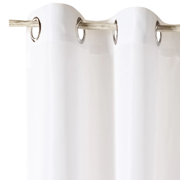 Rideau ESSENTIAL coloris blanc 140 x 240 cm