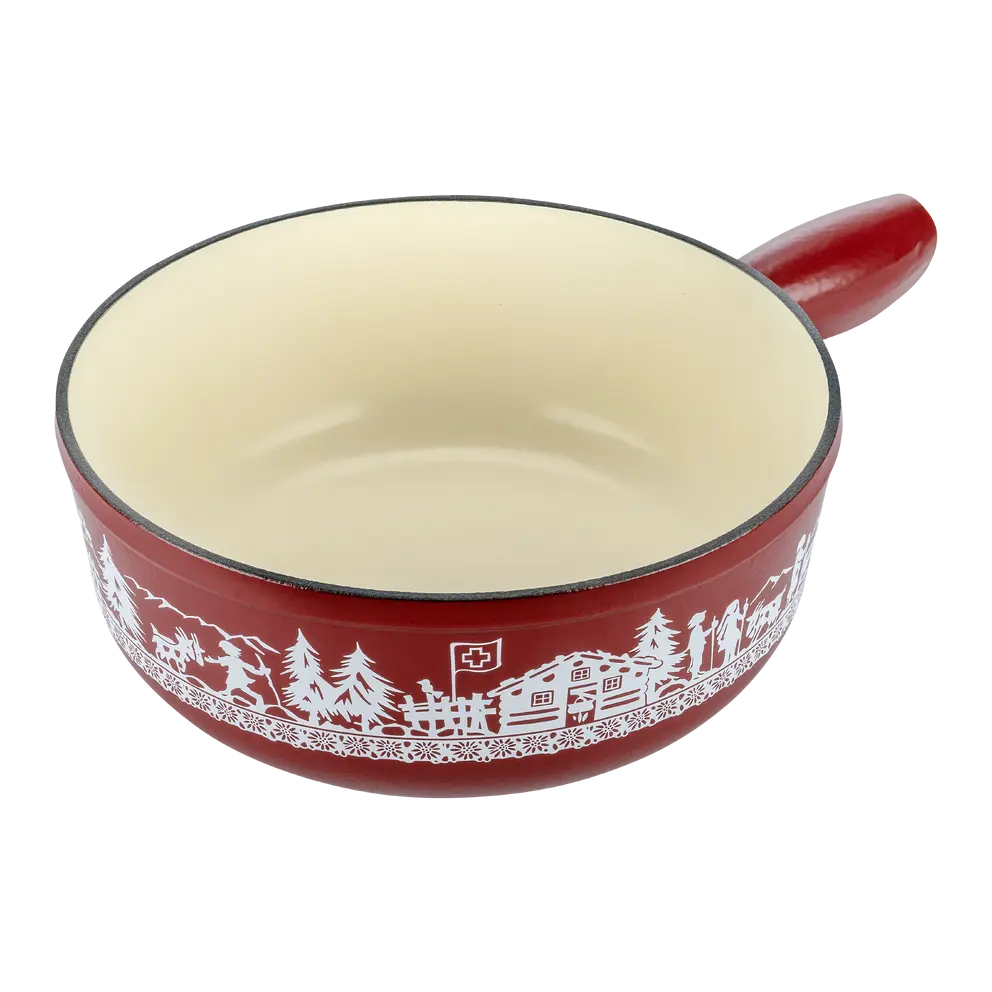 Fondue Caquelon Alpenweide