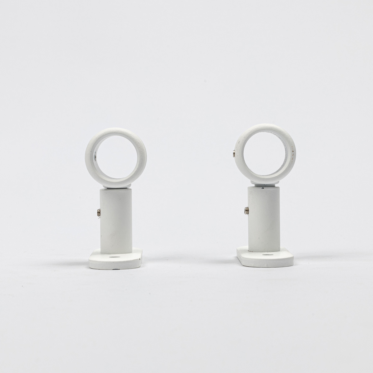 Conjunto 2 suportes varão branco