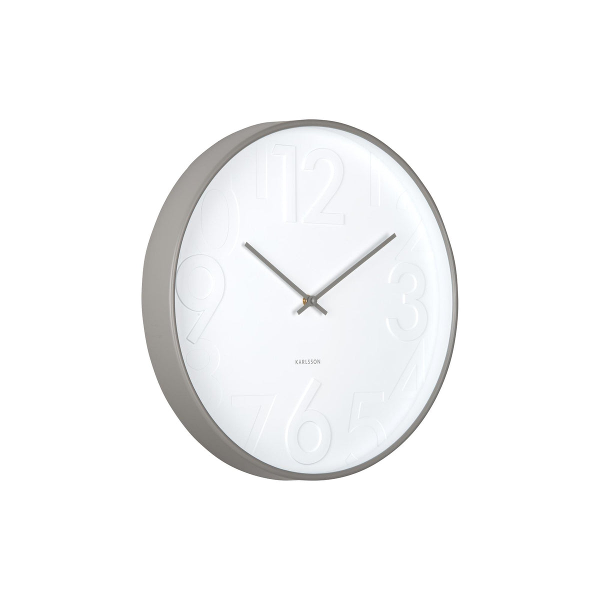 Karlsson wandklok Ayuno - grijs - Ø40cm