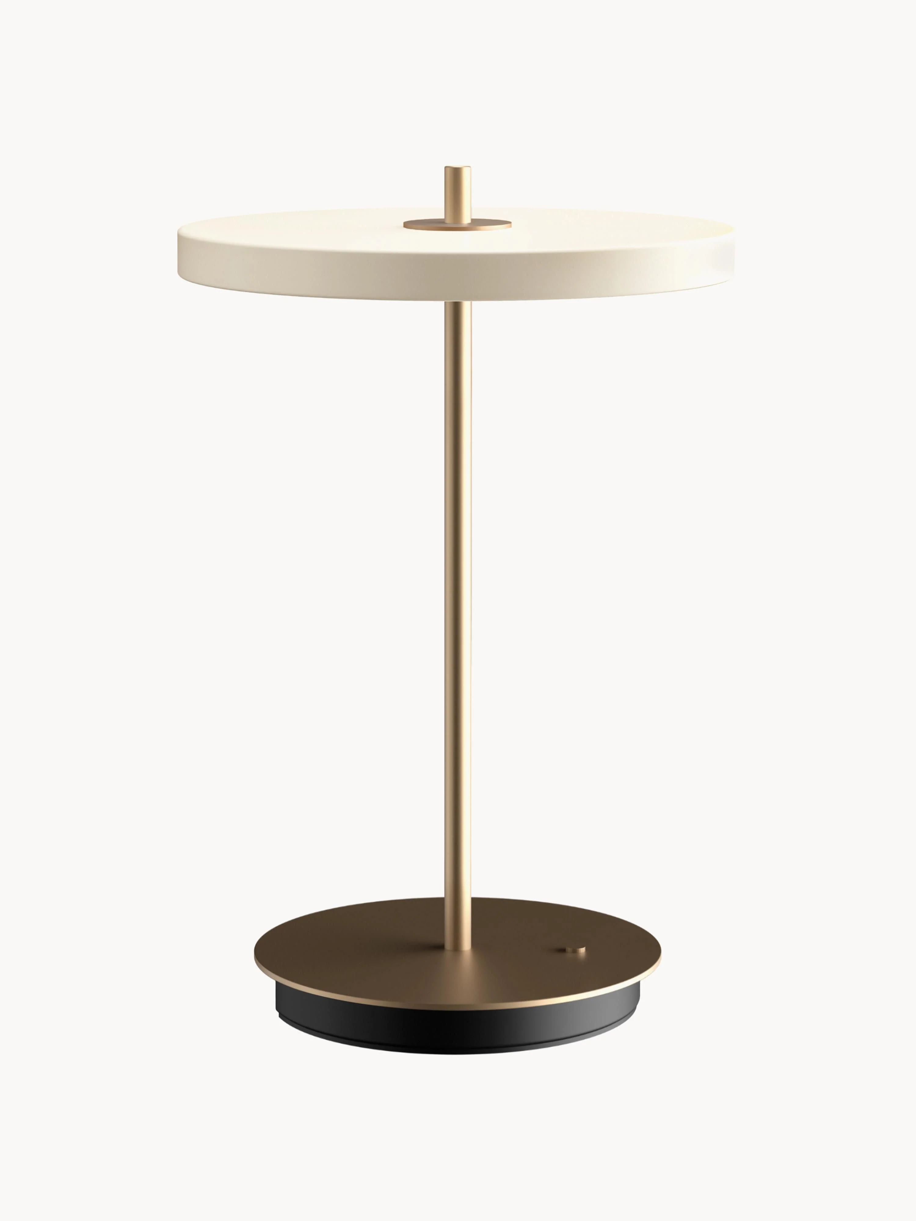 Kleine mobile LED-Tischlampe Asteria, dimmbar