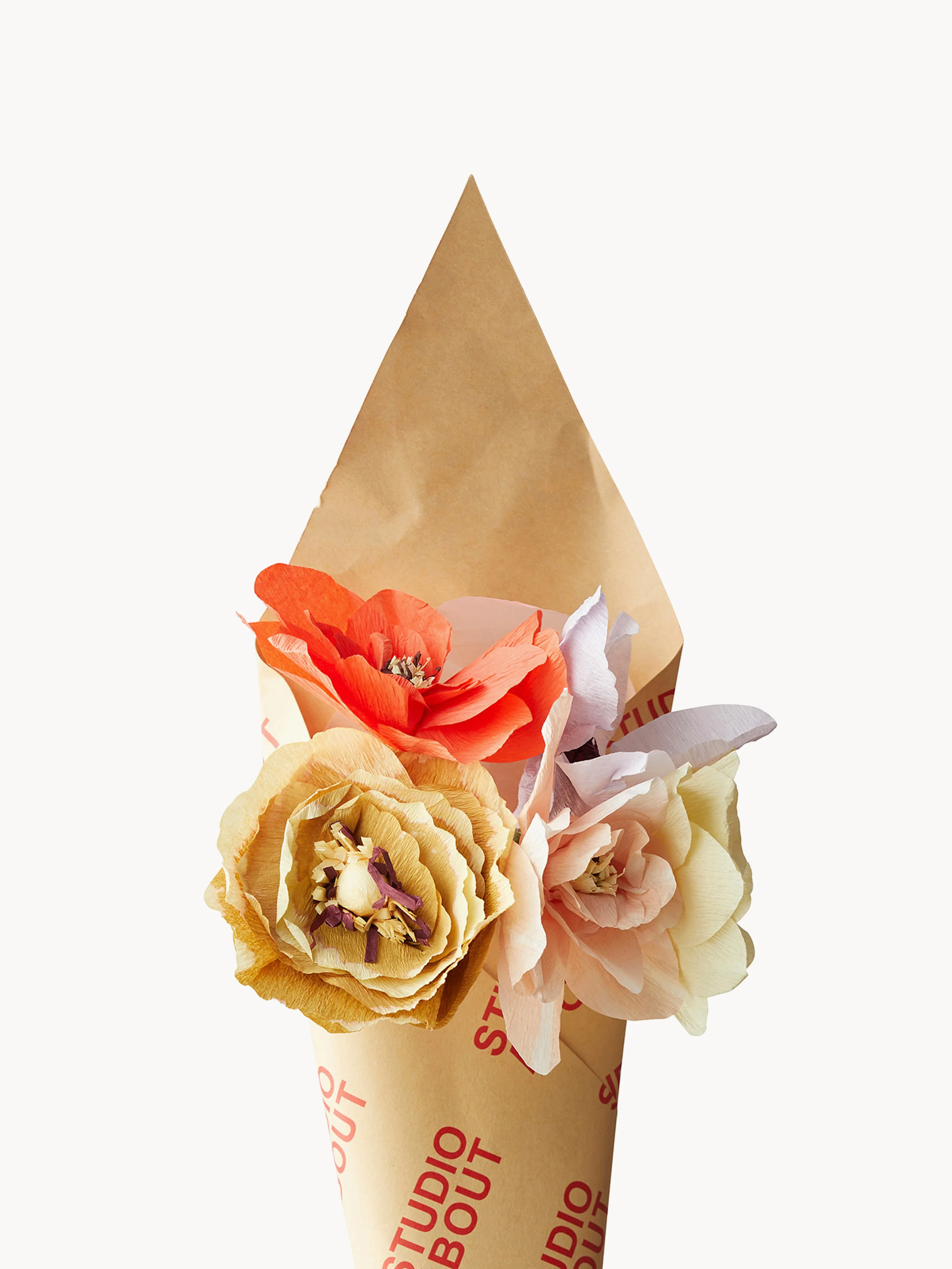 Handgefertigter Kunstblumenstrauß Spring