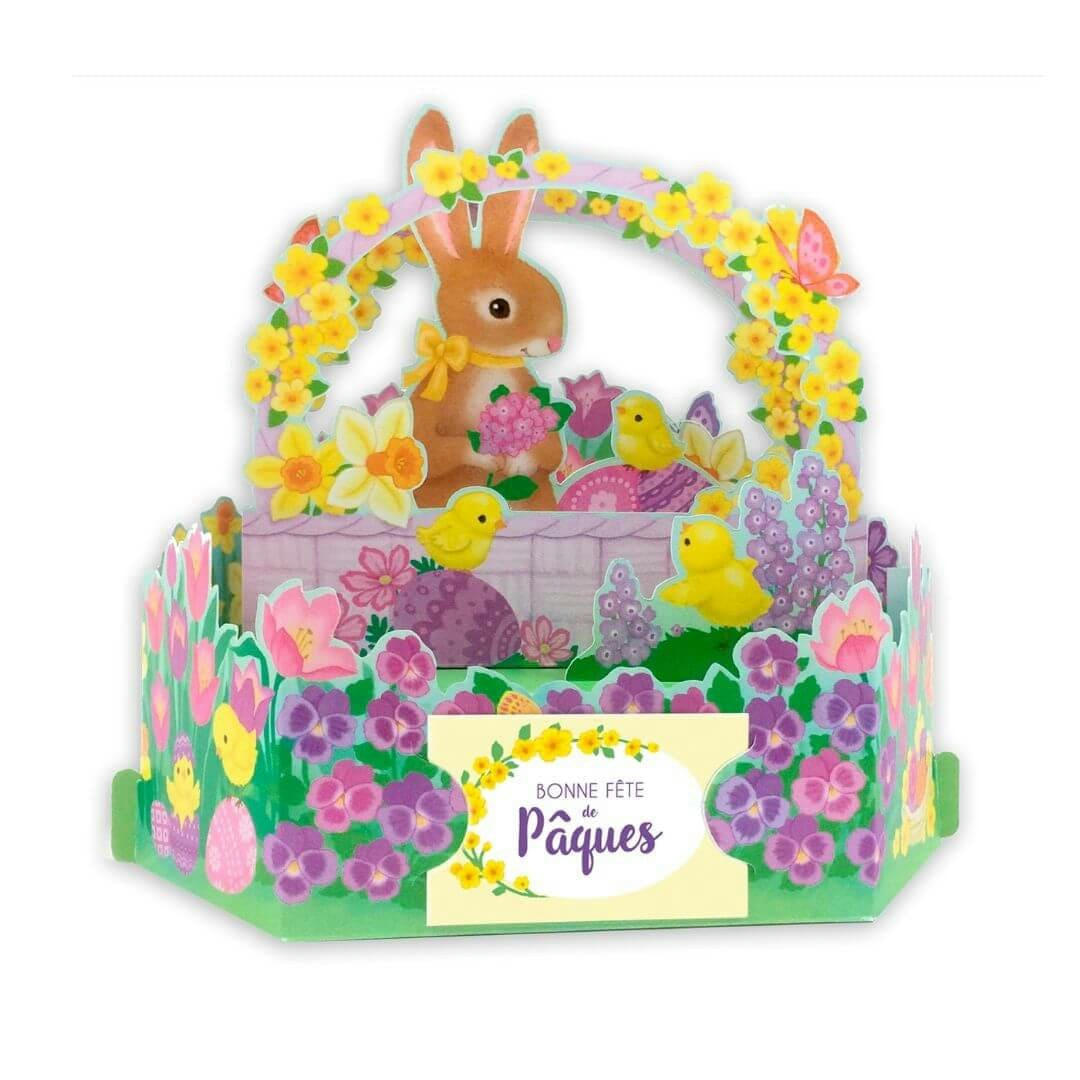 - Carte De Pâques Pop Up - Lapin 3d