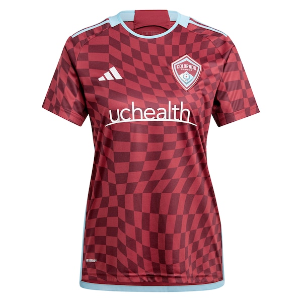 Cole Bassett Colorado Rapids adidas Women's 2024 One Flag Kit Replica Player Jersey - Burgundy
