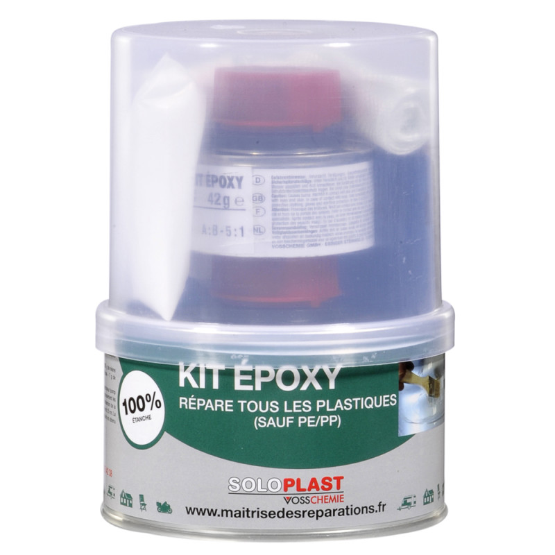 Kit de réparation epoxy 0,25 kg SOLOPLAST