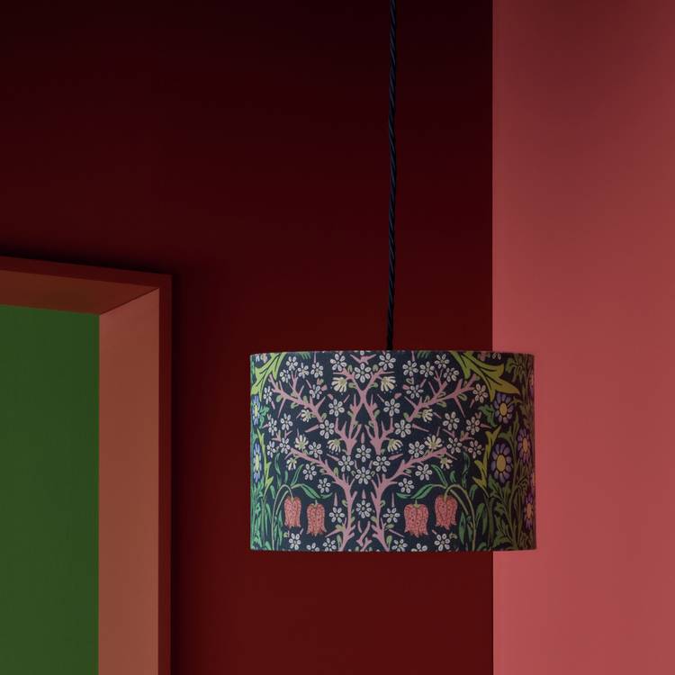 Habitat x Morris & Co. Blackthorn Lampshade - 30cm