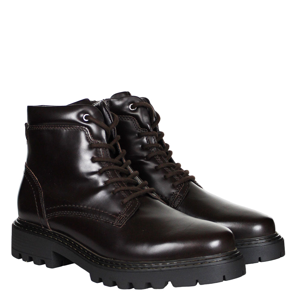 LEDER SCHNÜRBOOTS
