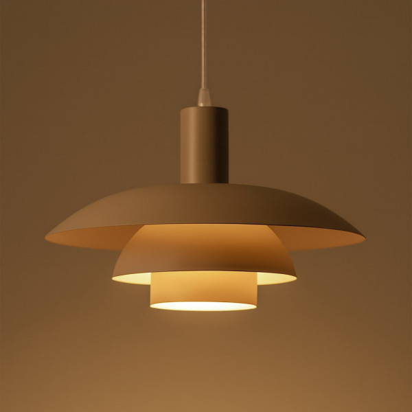 Lampa wisząca kaszmirowa FERRO 1xE27x10W wym: 100x38x38 cm Milagro