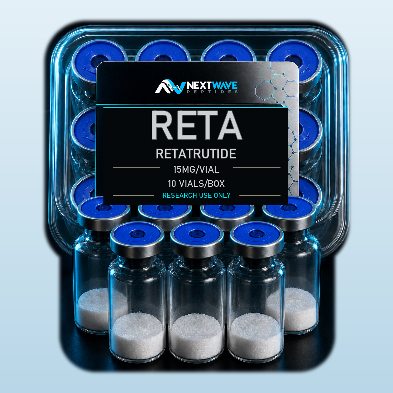 Retatrutide (Reta) - 15mg, 10 Vials | NextWave Peptides