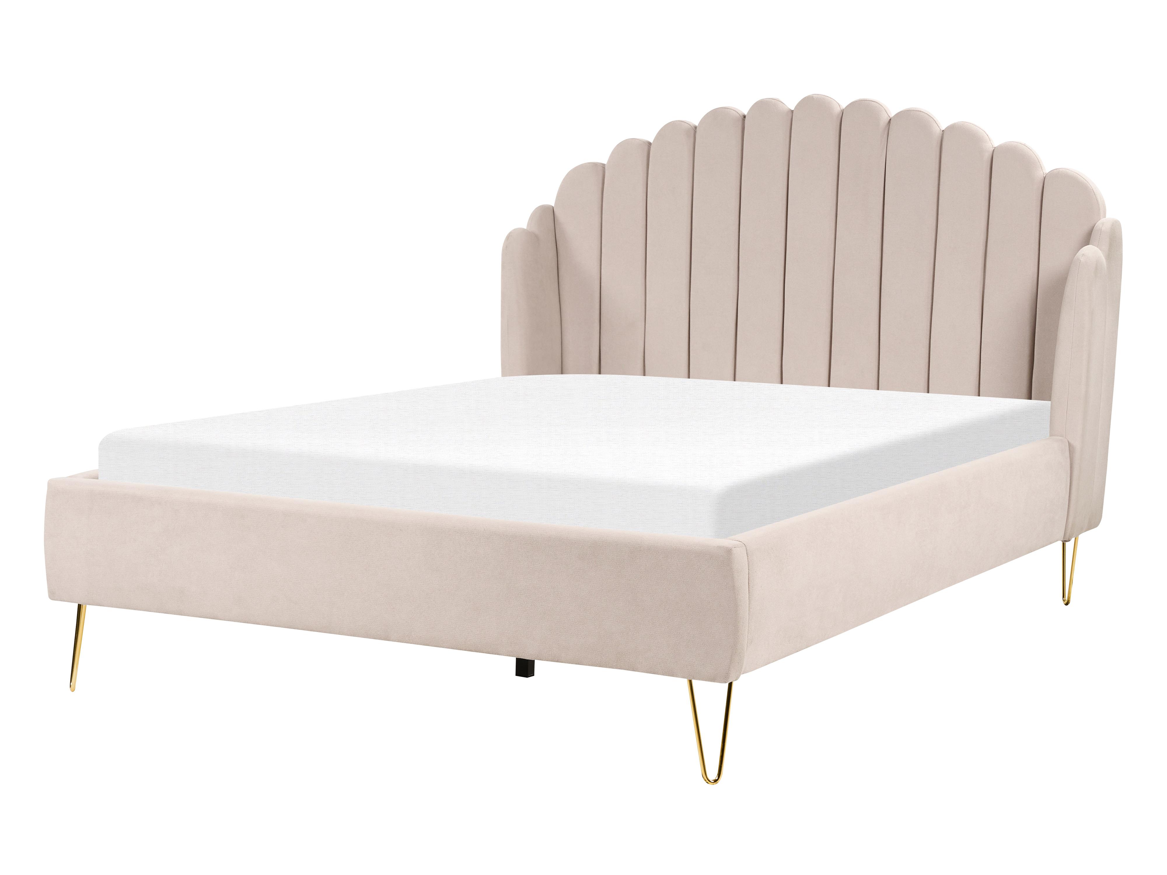Bed Fabric AMBILLOU 140 x 200 cm (EU Double) Light Beige