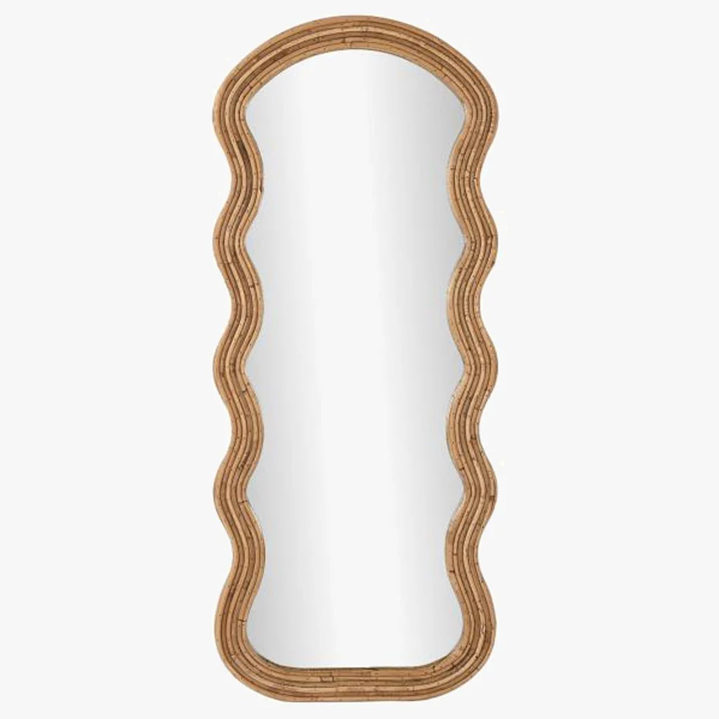Espelho Organico Rattan 49x118 COMPORTA
