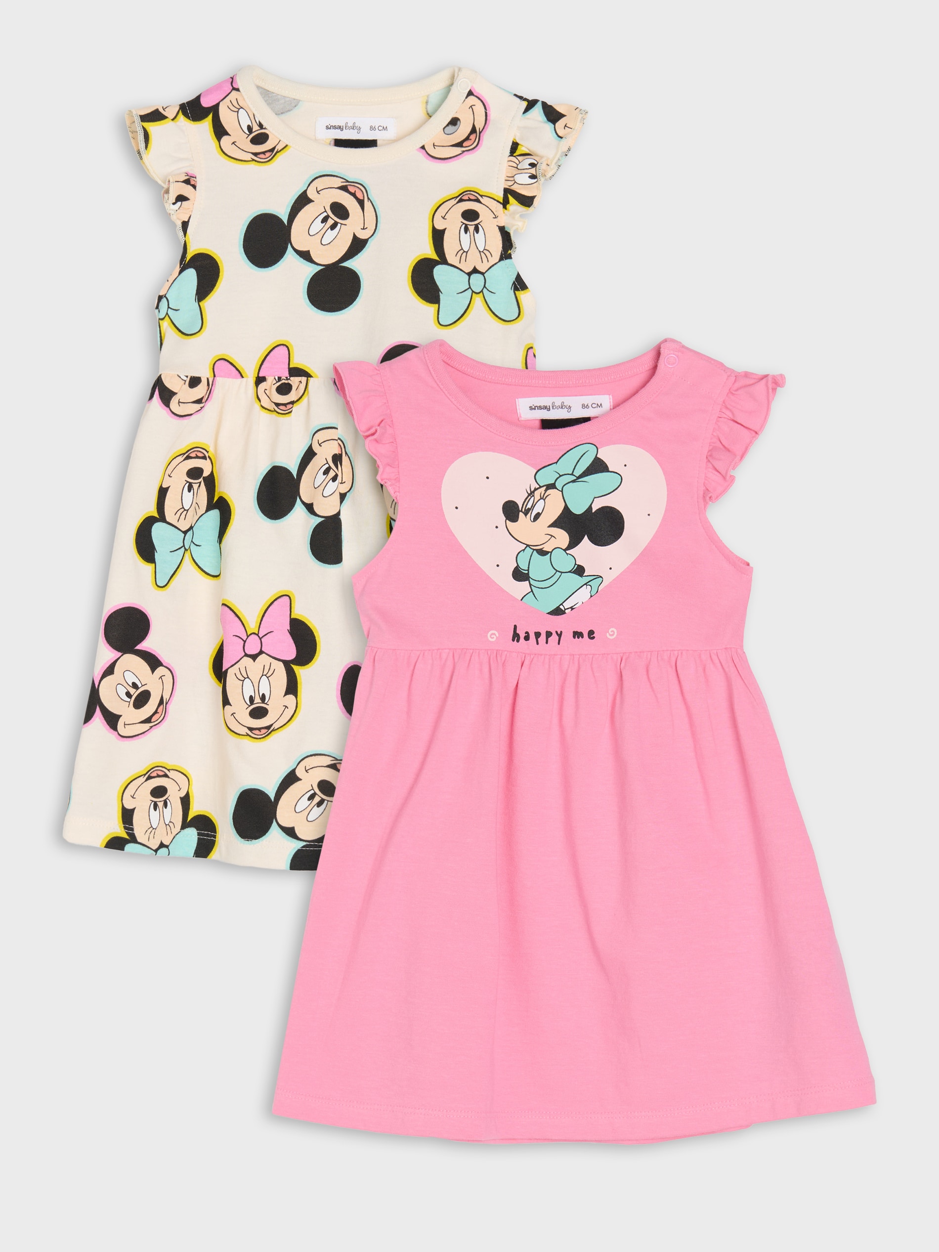 Sukienki 2 pack Minnie Mouse