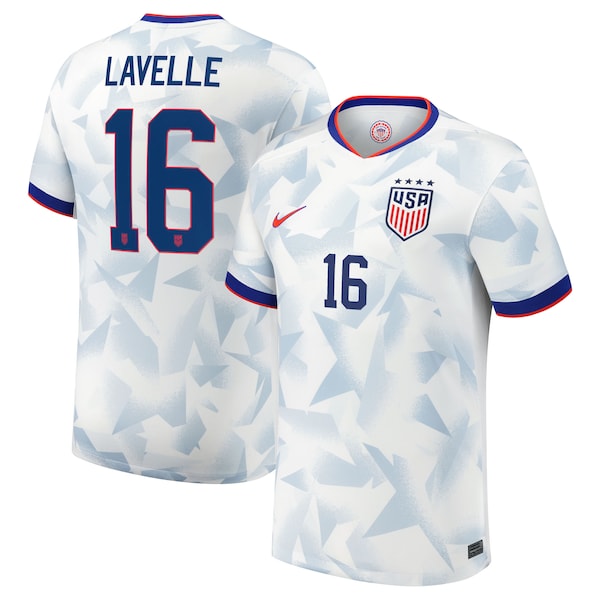 Rose Lavelle USMNT Nike 2025 Home Replica Player Jersey - White