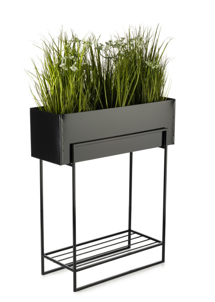 Kwietnik metalowy stojak na kwiaty 72 cm LOFT