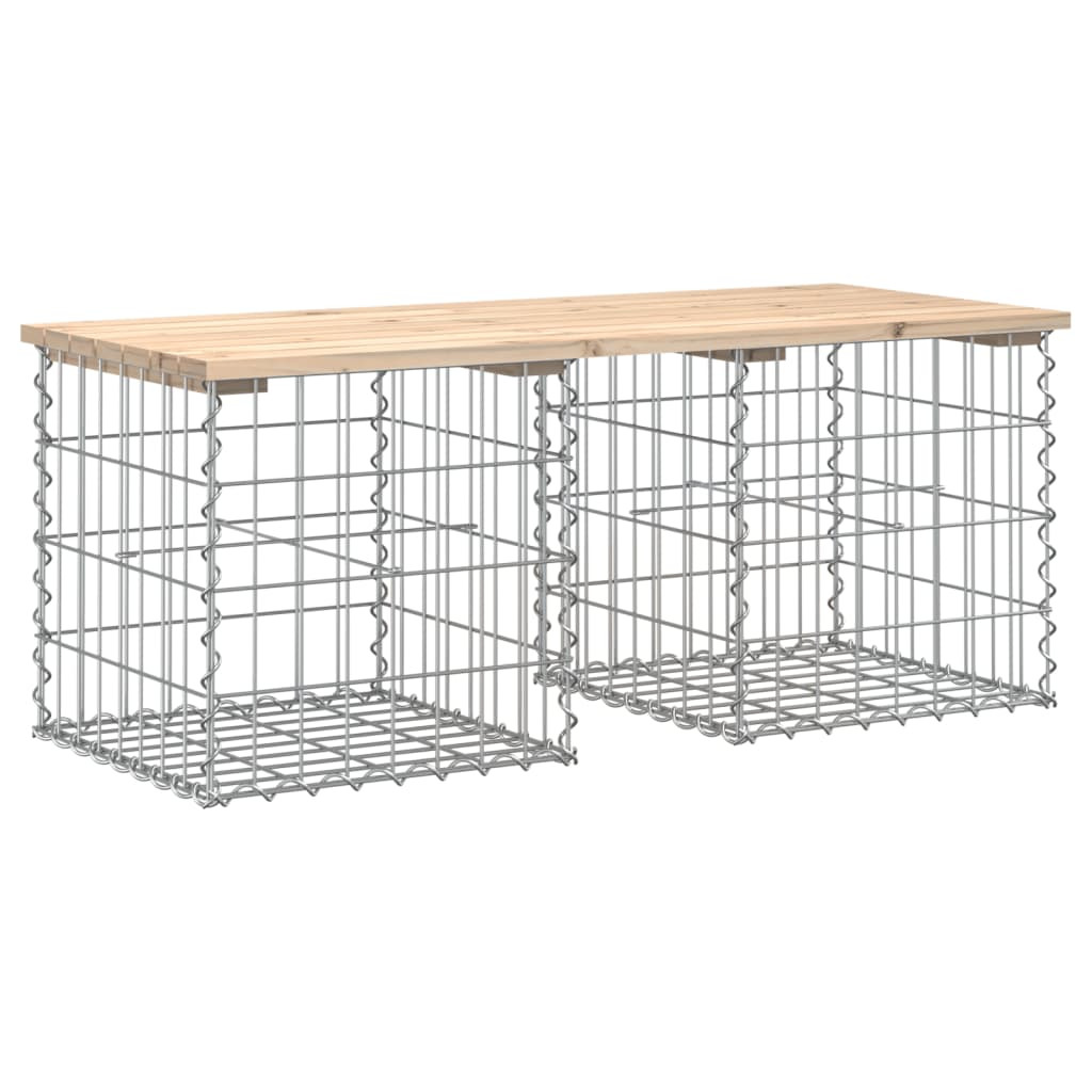 Ławka ogrodowa Brąz 44 x 103 x 42 cm Drewno sosnowe vidaXL