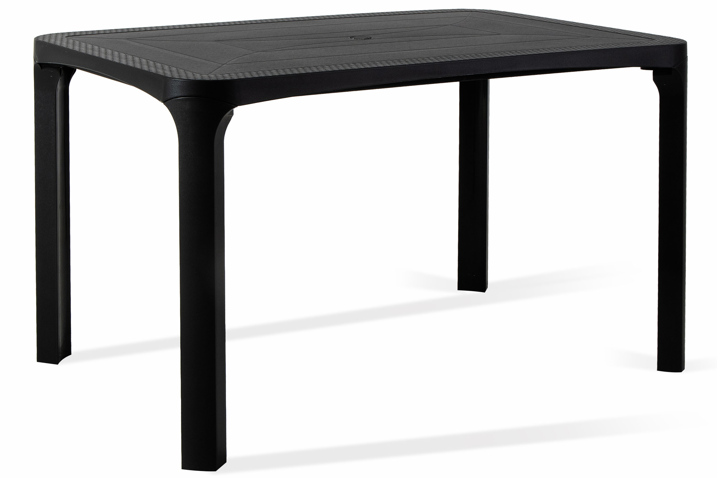 KONSIMO LEOPSI prostokątny stół ogrodowy z polipropylenu 120x80 cm