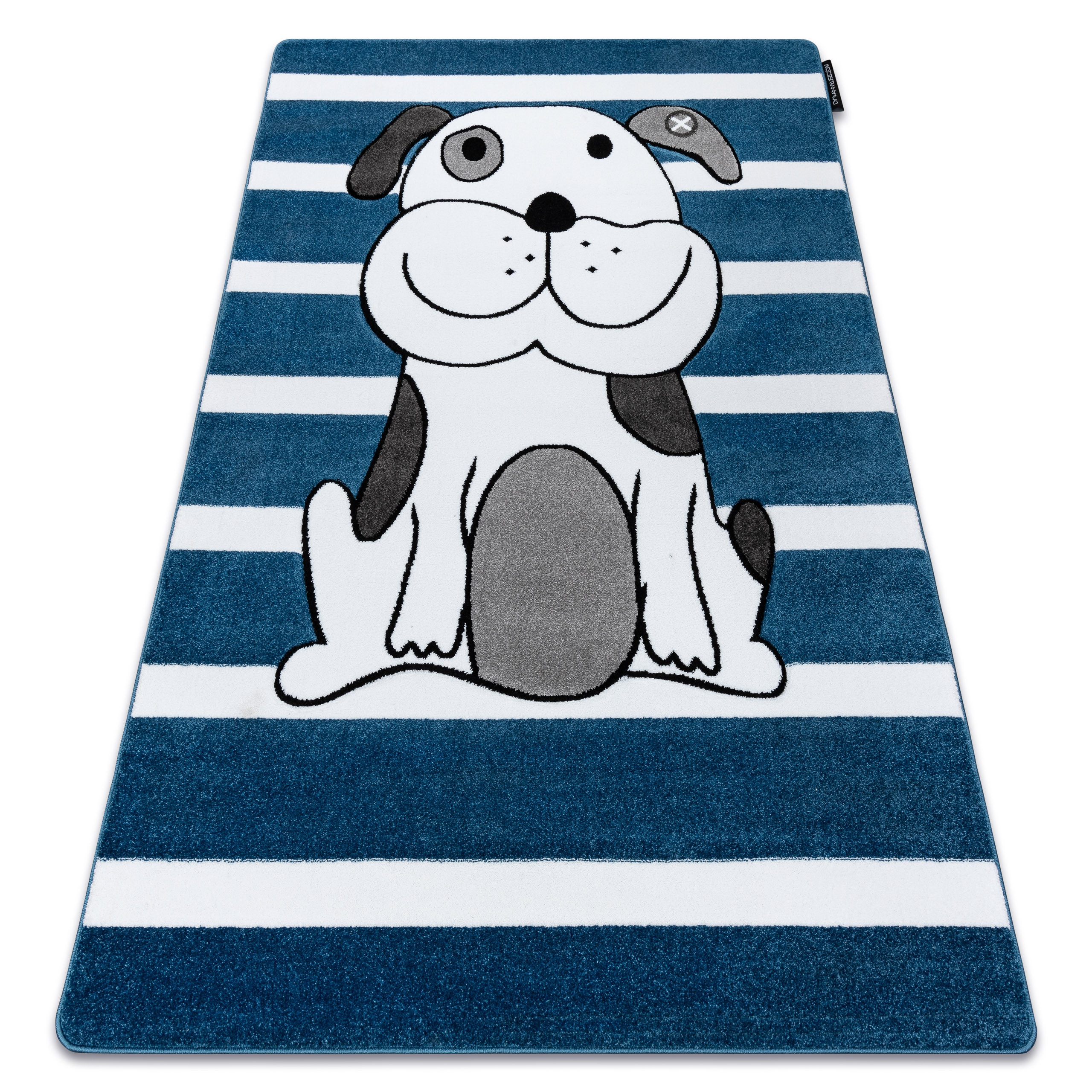 Dywan PETIT PUPPY PIESEK SZCZENIAK niebieski 140x190 cm