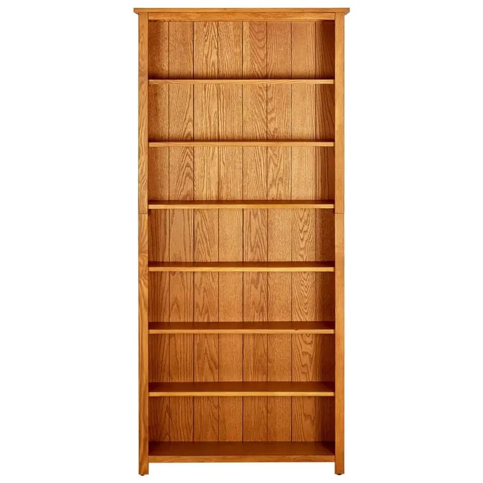 vidaXL - Boekenkast met 7 schappen - Bruin - Hout - 90 x 22.5 x 200 cm