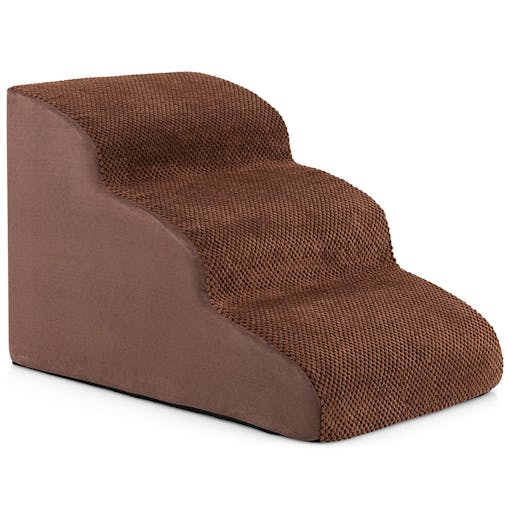 NNECW Non-Slip Dog Steps with High-Density Sponge for Small & Old Dogs