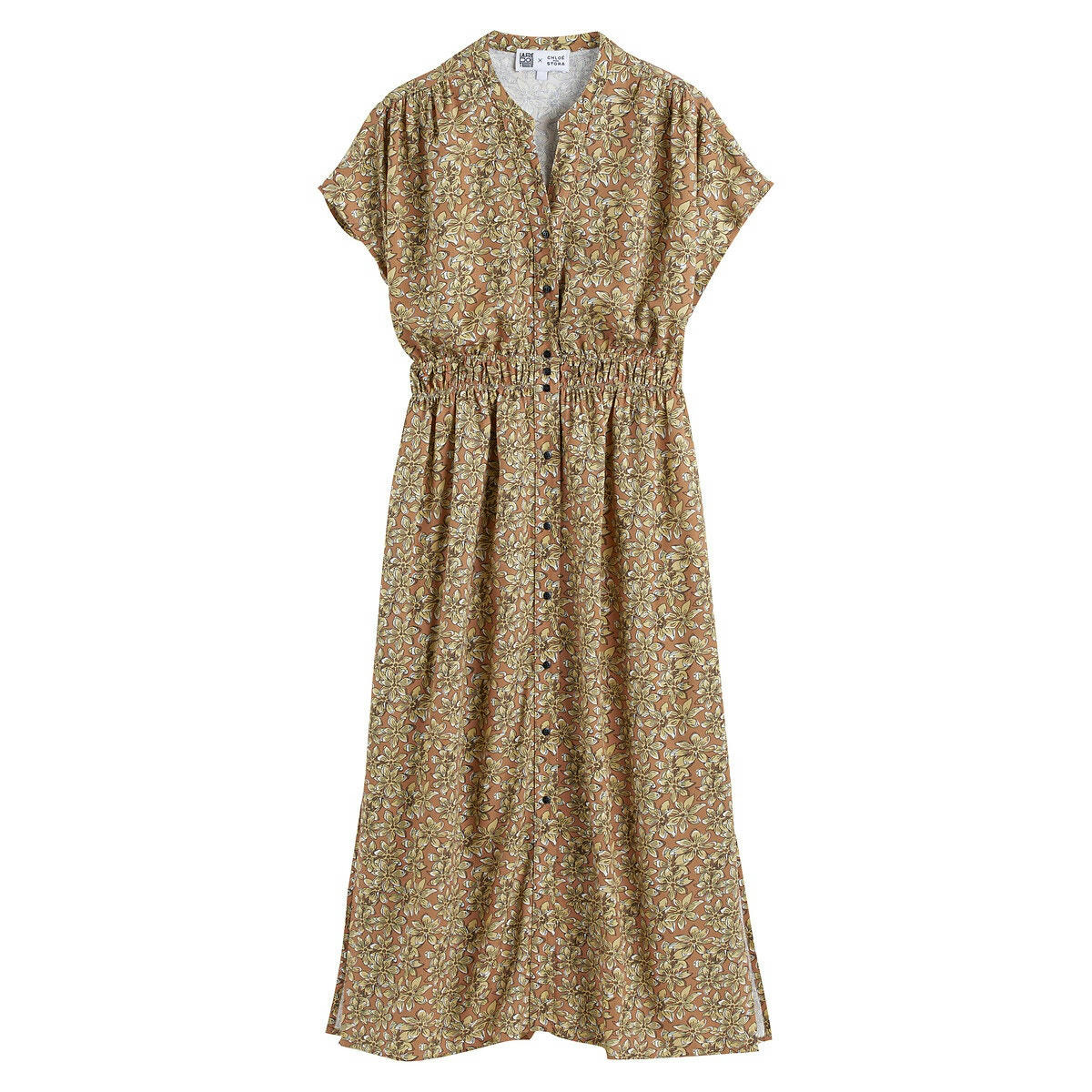 Robe imprimée sans manches