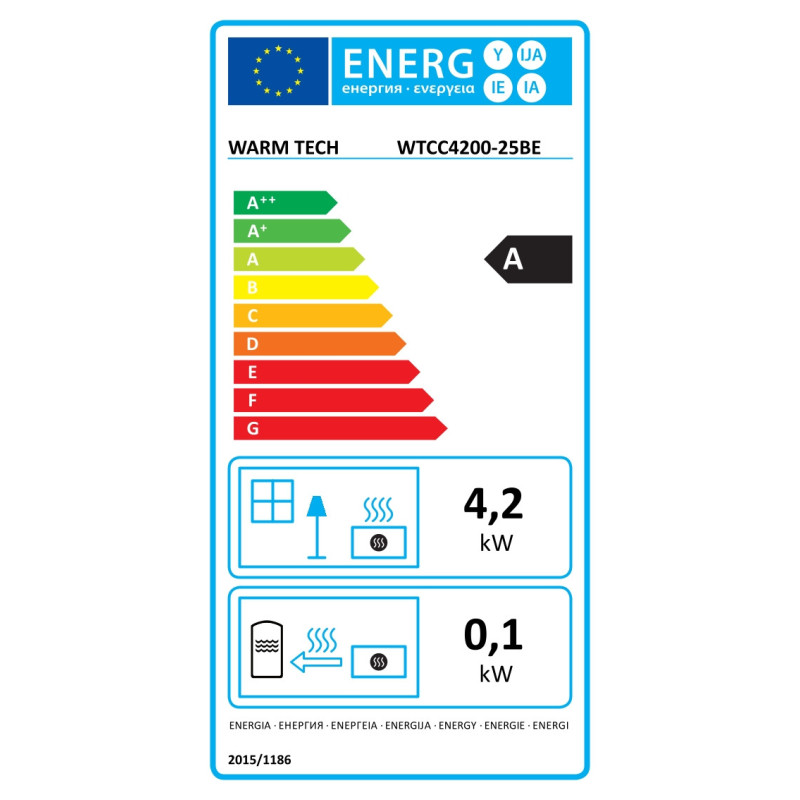 Chauffage au gaz infrarouge WTCC4200 4,2 kW WARMTECH