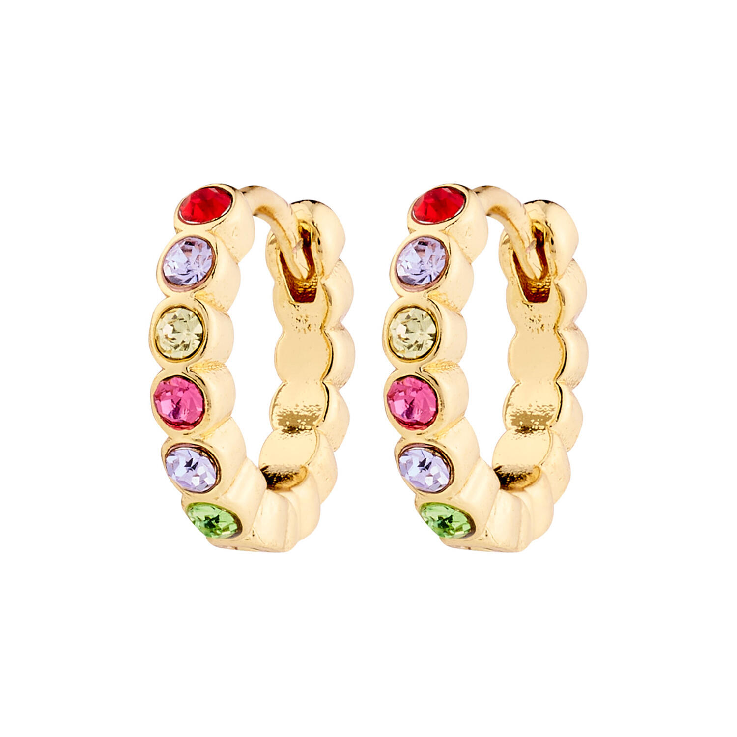 KLEOPRATRA Hoops, gold plated