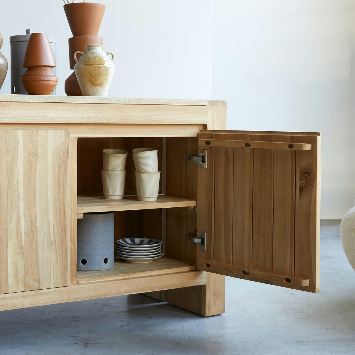 EDEN - Buffet en teck massif 160 cm