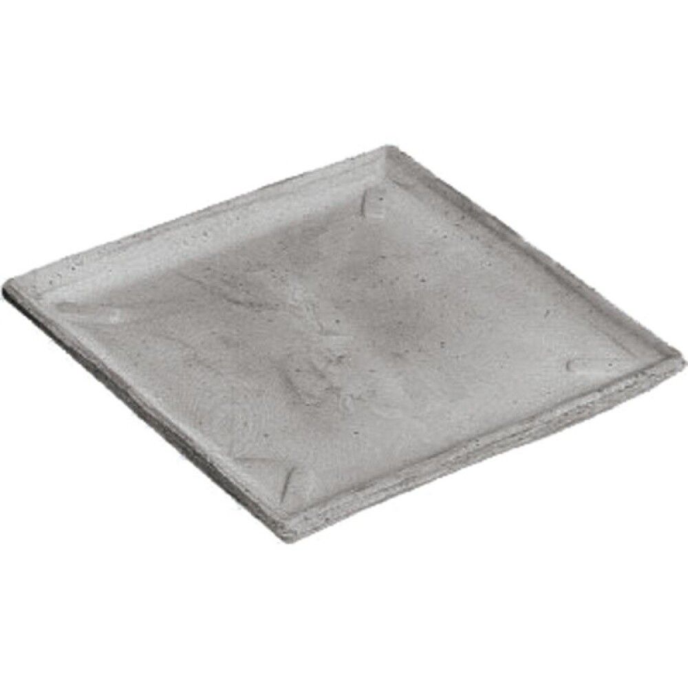 UNDERFAT TERRECOTTE ITALIANE SQUARE GRÅ Ø20CM