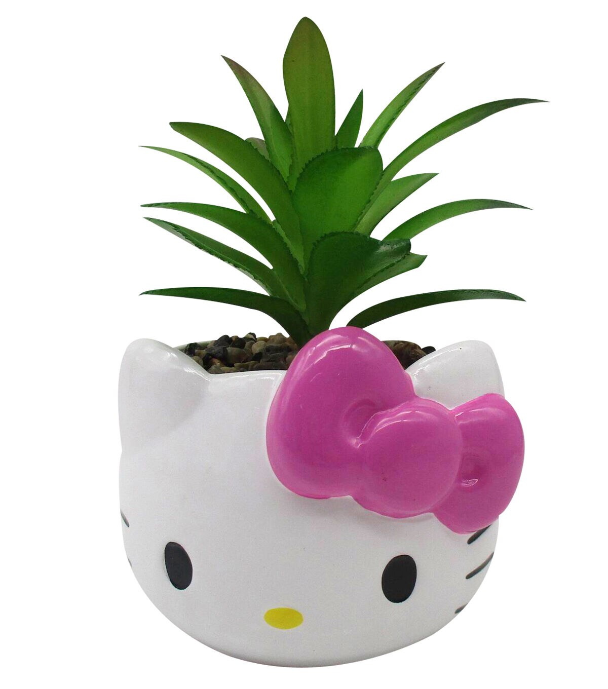 5 Hello Kitty Face Mini Ceramic Planter